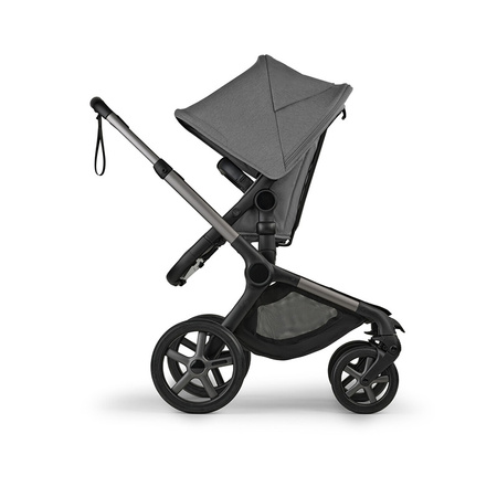 Bugaboo Fox 5 Renew Komplet Graphite/Moon Grey wózek 2w1 głęboko-spacerowy