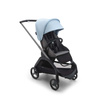 Bugaboo Dragonfly wózek spacerowy rama Graphite/Grey Melange-Skyline Blue