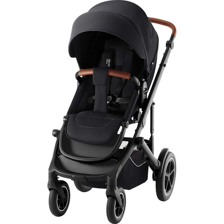 Britax Romer Smile 5Z Galaxy Black zestaw 4w1 z fotelikiem Baby Safe Core Space Black z Bazą