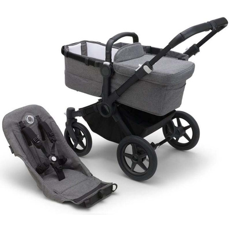 Bugaboo Donkey 5 baza wózka Black/Grey Melange 