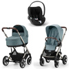 Cybex Talos S Lux Sky Blue wózek 3w1 z fotelikiem Cybex Cloud T i-Size PLUS