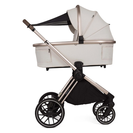 Adamex Spark Champagne wózek 2w1 głęboko-spacerowy