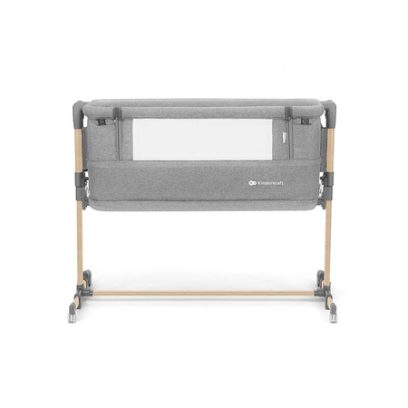 Kinderkraft Łóżeczko dostawne Neste Grow Light Grey Wood