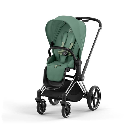 Cybex Priam 4.0 Chrome Black Leaf Green wózek spacerowy