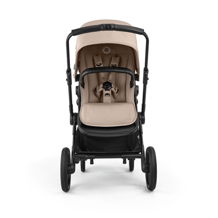 Bugaboo Cub Komplet Black/Desert Taupe wózek 2w1 głęboko-spacerowy