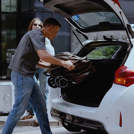 Carrello Magia CRL-6555 Elm Grey wózek 2w1 głęboko-spacerowy