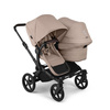 Bugaboo Donkey 6 Duo Black/Desert Taupe wózek 2w1 dla dwójki dzieci w różnym wieku