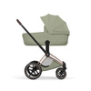 Cybex Priam 5.0 Rosegold Sage Green zestaw 3w1 z fotelikiem Cloud T i-Size