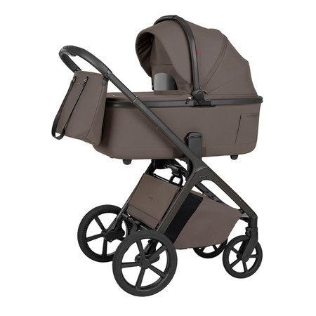 Carrello Vector F CRL-6700 Koa Brown wózek dziecięcy 2w1 ze składaną gondolą