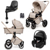 Muuvo Quick BOHO zestaw 4w1 z fotelikiem Maxi Cosi Pebble 360 Pro2 i bazą FamilyFix 360 Pro
