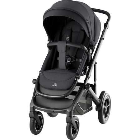 Britax Romer Smile 5Z Style Carbon Black zestaw 4w1 z fotelikiem Baby-Safe Pro Carbon Black i bazą Vario 5Z