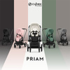 Cybex Priam 4.0 tapicerka siedziska Leaf Green