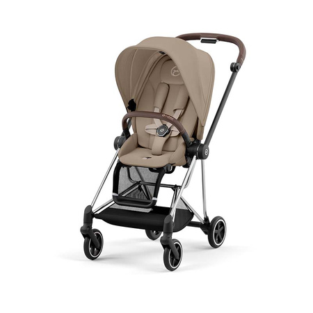 Cybex Mios Chrome Brown Cozy Beige wózek spacerowy