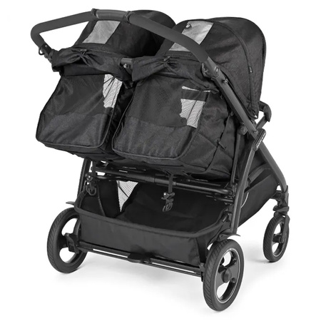 Peg Perego Book For Two Ardesia wózek spacerowy bliźniaczy