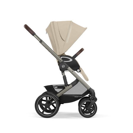 Cybex Talos S Lux Almond Beige wózek 2w1 głęboko-spacerowy