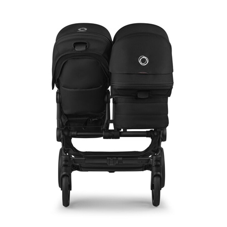 Bugaboo Donkey6 Duo Black/Heritage Black wózek 2w1 dla dwójki dzieci w różnym wieku