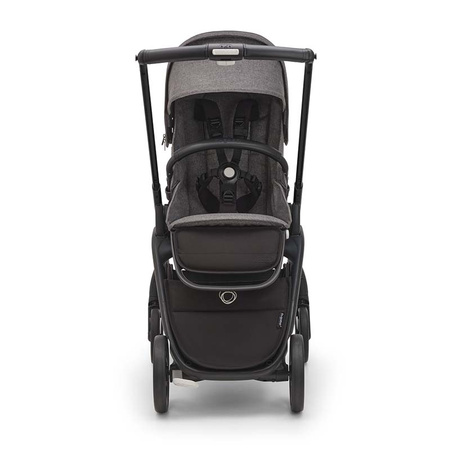 Bugaboo Dragonfly wózek spacerowy rama Black/Grey Melange-Grey Melange