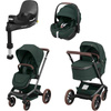 Maxi Cosi Fame Twillic Green zestaw 4w1 z fotelikiem Pebble 360 Pro2 i Bazą FamilyFix 360 Pro