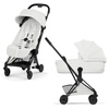 Cybex Coya 2 Style Matt Black Off White wózek 2w1 głęboko-spacerowy