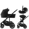 Britax Romer Smile 5Z Style Carbon Black zestaw 3w1 z fotelikiem Baby-Safe Pro Carbon Black