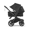 Bugaboo Donkey6 Duo Black/Heritage Black wózek 2w1 dla dwójki dzieci w różnym wieku