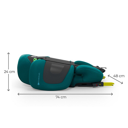 Kinderkraft XPAND 2 Pro i-Size Ciemnozielony fotelik samochodowy 101-150 cm