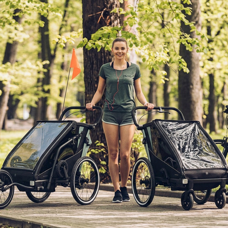 Muuvo Trail Green Przyczepka 3w1