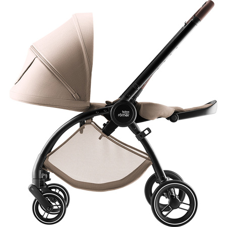 Britax Romer Rio Style Teak zestaw 3w1 z fotelikiem Baby-Safe Pro