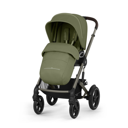 Cybex Talos S Lux Moss Green wózek 2w1 głęboko-spacerowy