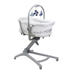 Chicco Baby Hug Pro 5w1 White Cream łóżeczko dziecięce