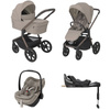 Espiro Noble zestaw 4w1 z fotelikiem Maxi Cosi Pebble Slide Pro i bazą FamilyFix Slide Pro