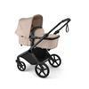 Bugaboo Cub Komplet Black/Desert Taupe wózek 2w1 głęboko-spacerowy