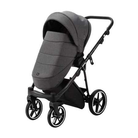 Adamex Belissa Graphite wózek 2w1 głęboko-spacerowy