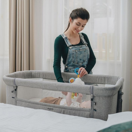 Espiro Cloud Black Shadow Łóżeczko dostawne