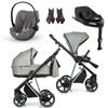 Roan IVI 2.0 Tea Leaf zestaw 4 w 1 z fotelikiem Cybex Cloud G i-Size i bazą isofix