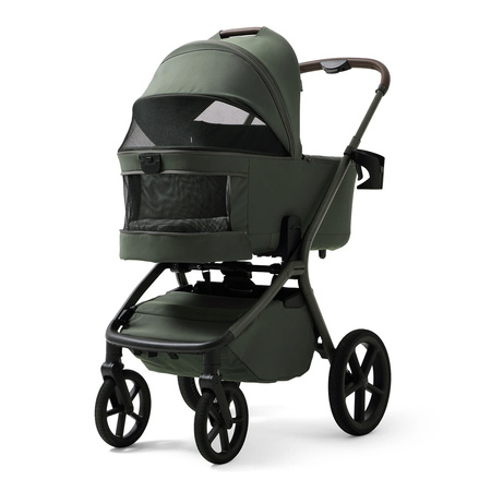 Future Calvio Shadow Pine wózek 4w1 z Cybex Cloud G3 i Base G3