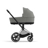 Cybex Priam 4.0 Chrome Black Mirage Grey wózek głęboki