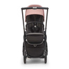 Bugaboo Dragonfly wózek spacerowy rama Graphite/Grey Melange-Morning Pink