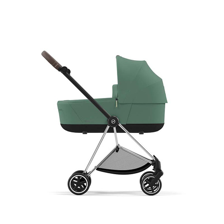 Cybex Mios Chrome Brown Leaf Green wózek głęboki