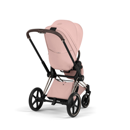 Cybex Priam 5.0 Champagne Gold Peach Pink wózek 2w1 głęboko-spacerowy