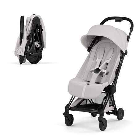 Cybex Coya 2 Style Matt Black City Grey wózek spacerowy