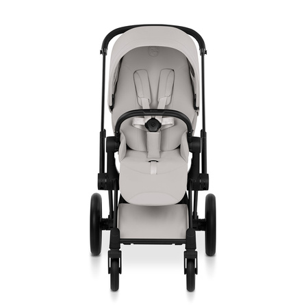 Cybex Priam 5.0 Matt Black City Grey wózek 2w1 głęboko-spacerowy