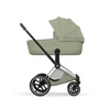 Cybex Priam 5.0 Chrome Brown Sage Green wózek 2w1 głęboko-spacerowy