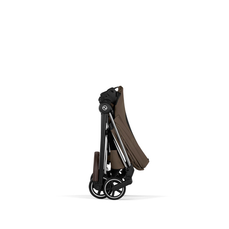 Cybex Mios 4.0 Style Chrome Brown Coconut Brown zestaw 3w1 z fotelikiem Cloud T i-Size