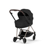 Cybex Mios 4.0 Style Champagne Gold Sepia Black wózek 2w1 głęboko-spacerowy