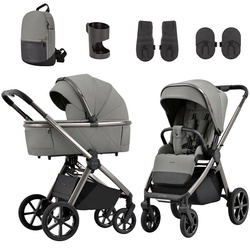 Carrello Omega Superb Grey wózek 2w1 głęboko-spacerowy