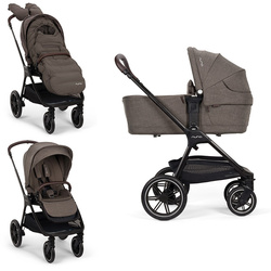Nuna Triv LX All-Season Chestnut wózek 2w1 głęboko-spacerowy
