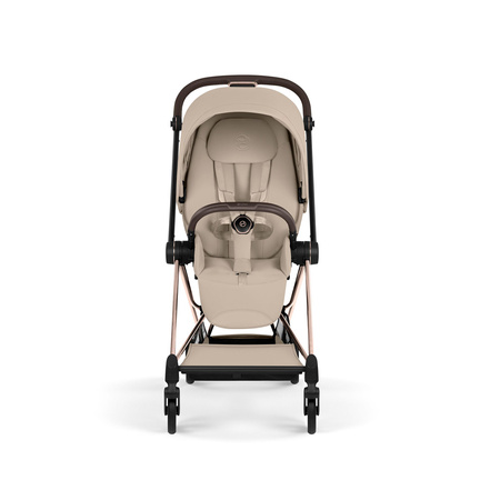 Cybex Mios 4.0 Style Rosegold Cozy Beige zestaw 3w1 z fotelikiem Cloud T i-Size