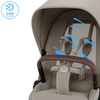 Maxi Cosi Fame Saphire Sand wózek 2w1 (głęboko-spacerowy)