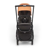 Bugaboo Dragonfly wózek spacerowy rama Black/Grey Melange-Island Coral